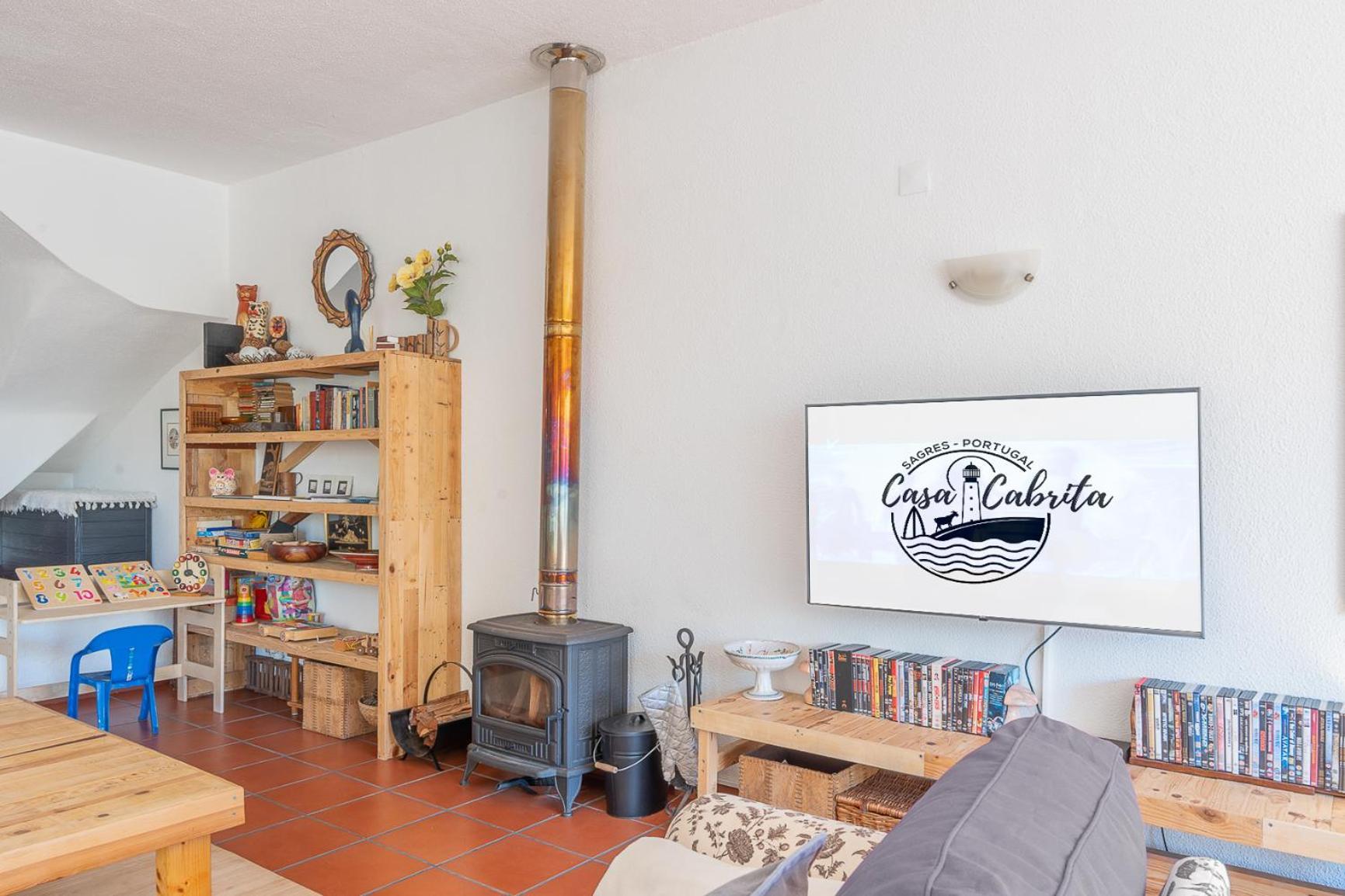 Casa Cabrita - Surf & Family House In Sagres Villa Exterior foto